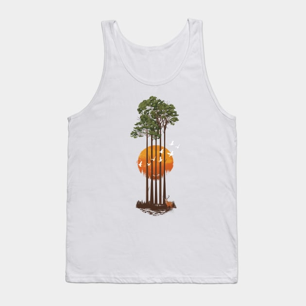 Nature String Tank Top by DANDINGEROZZ